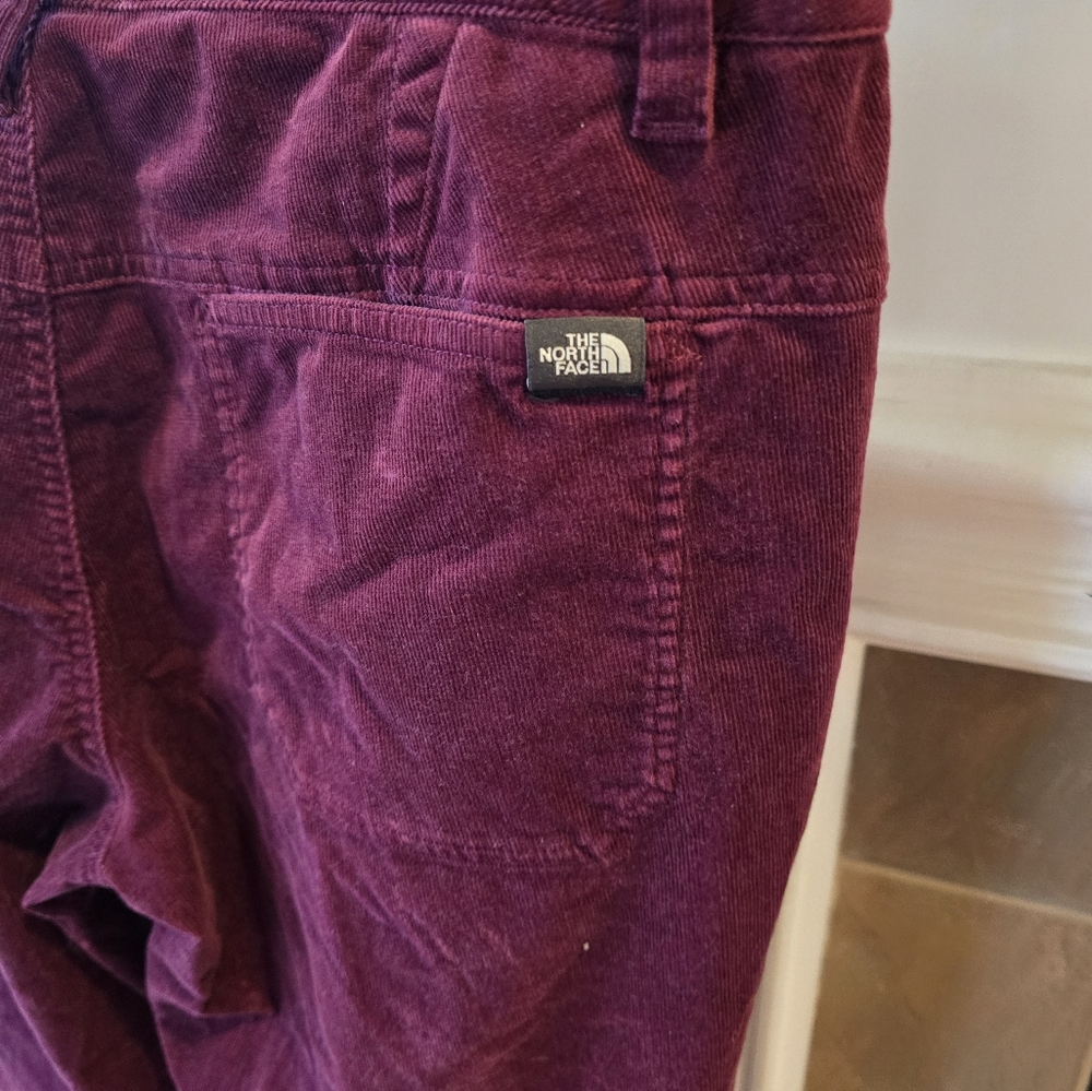 The North Face Fuscia Corduroy Pants - Picture 3 of 3